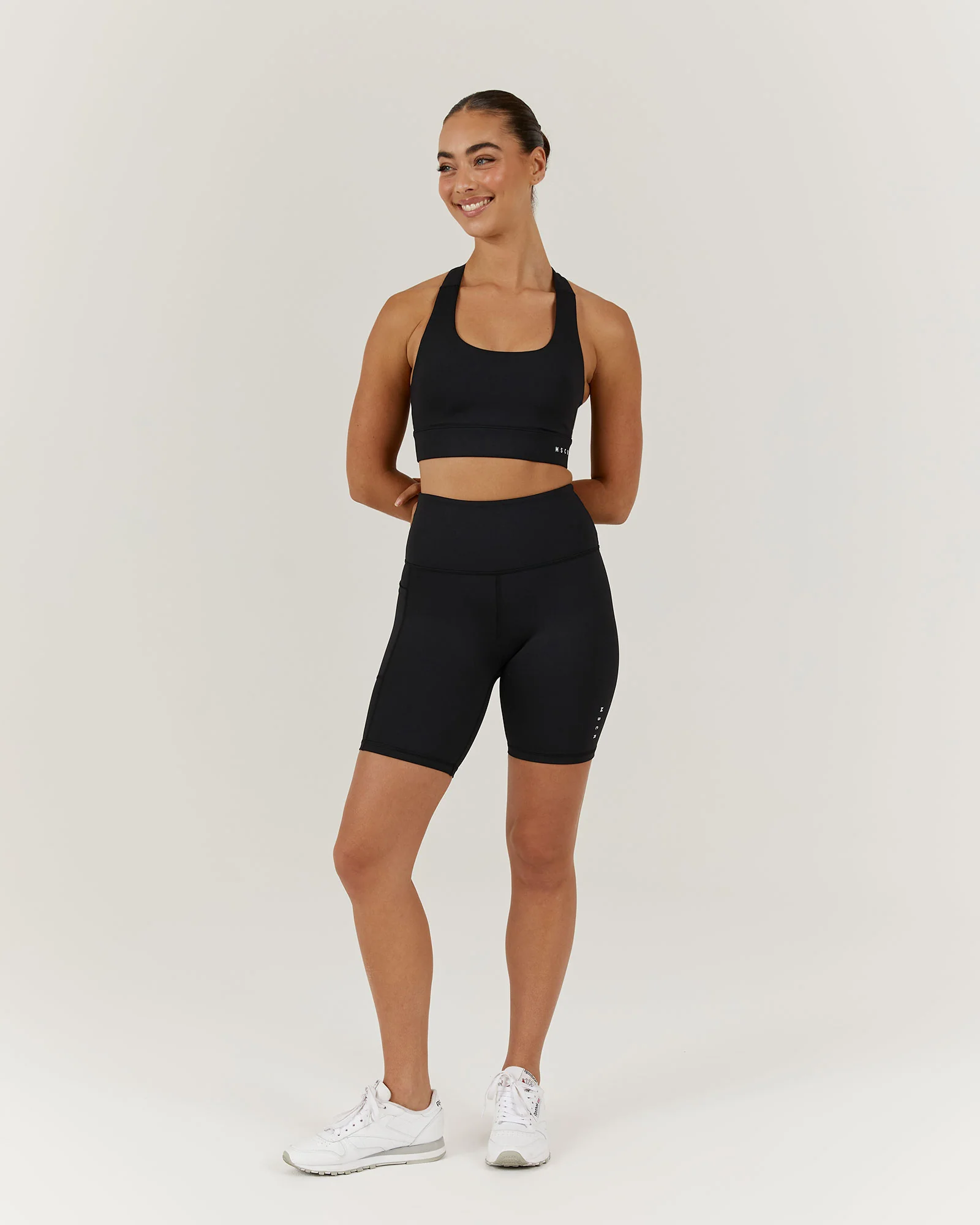 BIKER SHORTS - BLACK - Image 3