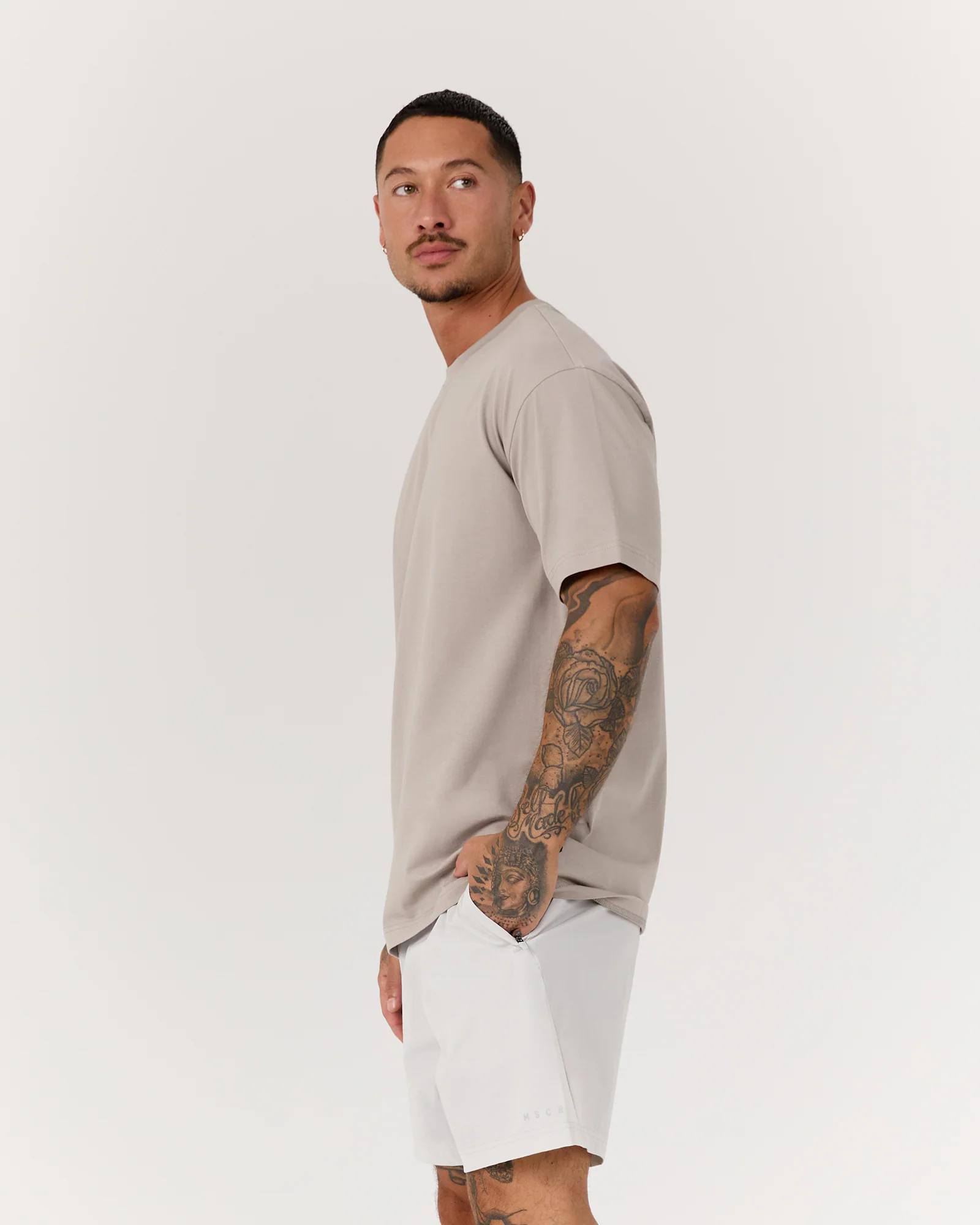 CLASSIC ICON TEE - MUSHROOM - Image 2