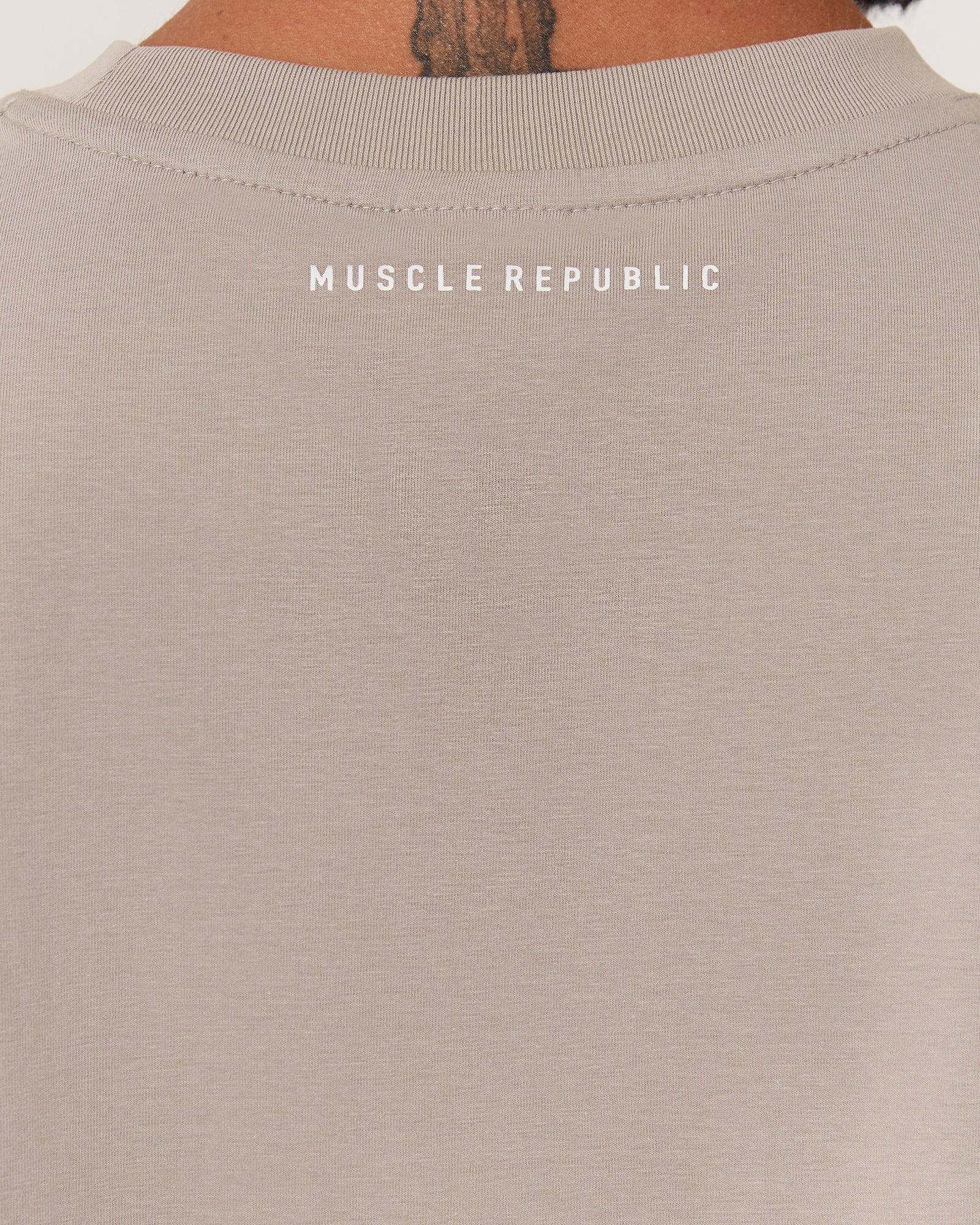 CLASSIC ICON TEE - MUSHROOM - Image 4