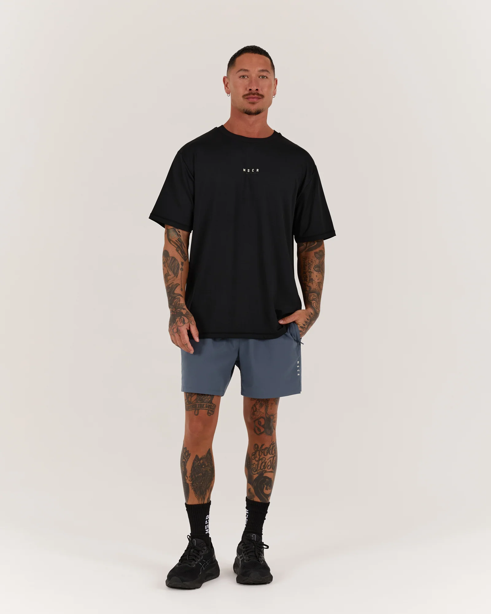DYNAMIC TEE V2 - BLACK - Image 6