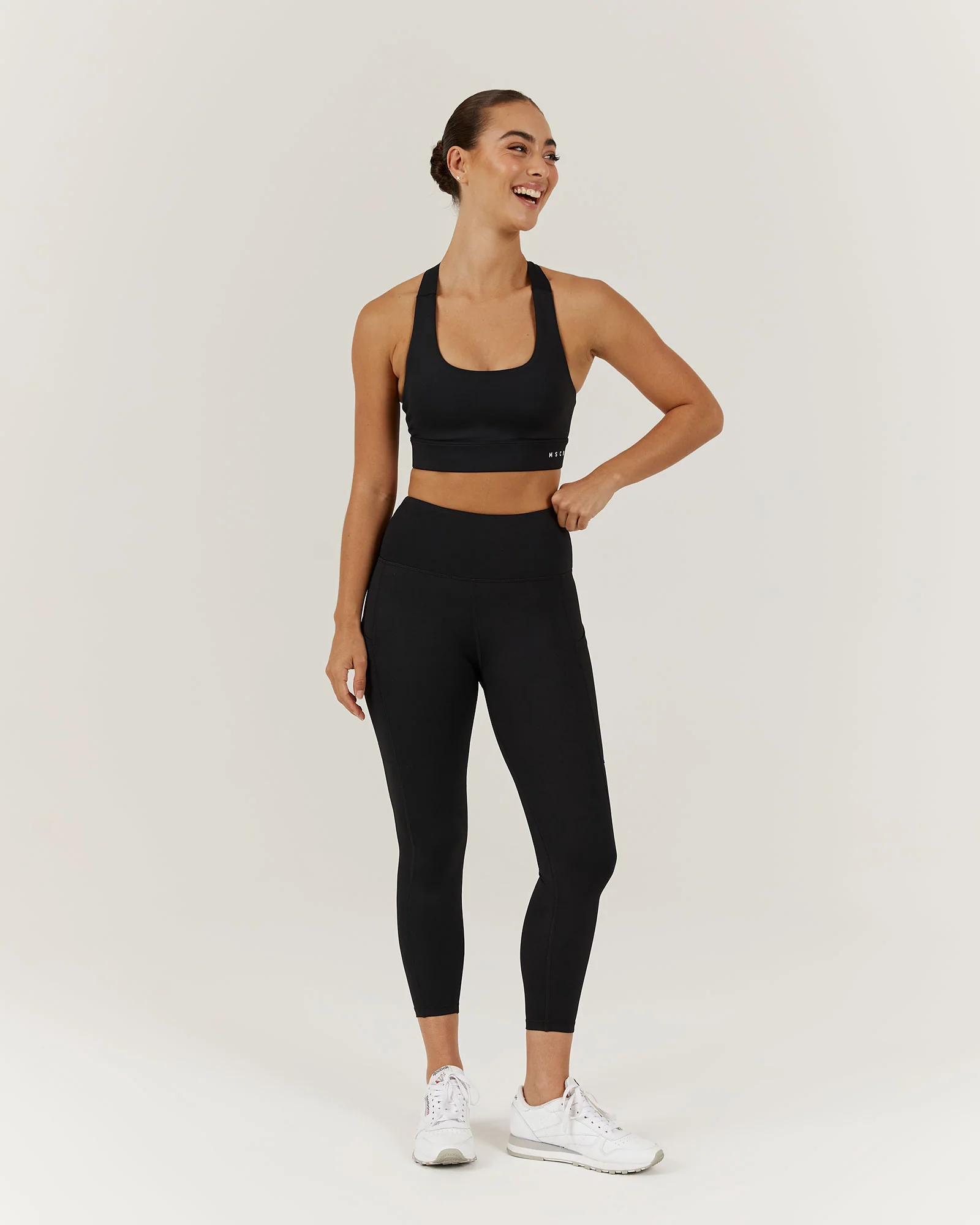 ELEVATE LEGGINGS 7/8 - BLACK - Image 4