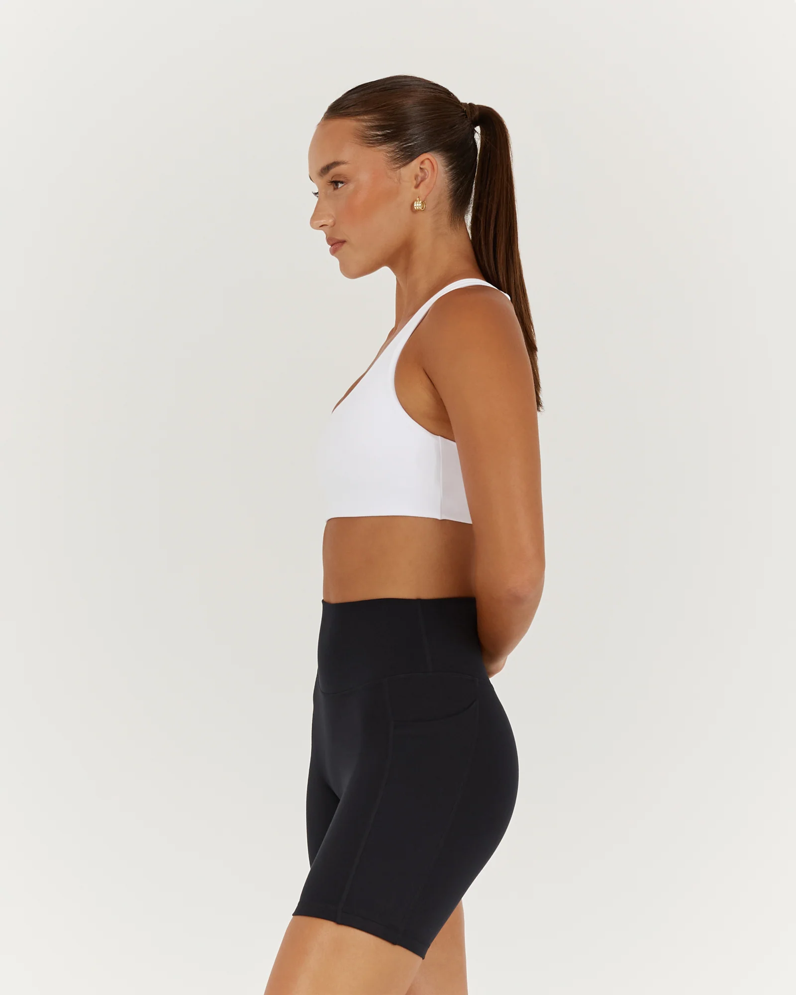 MOTION 360 CROSS BACK BRA - WHITE - Image 8