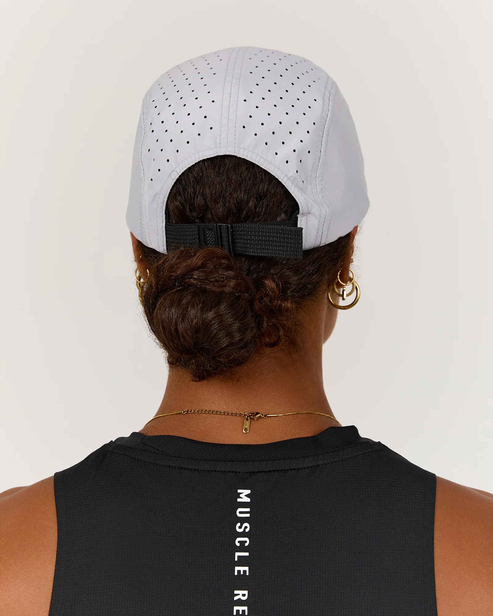 MSCR LIGHTWEIGHT RUN CAP - LIGHT GREY - Image 3