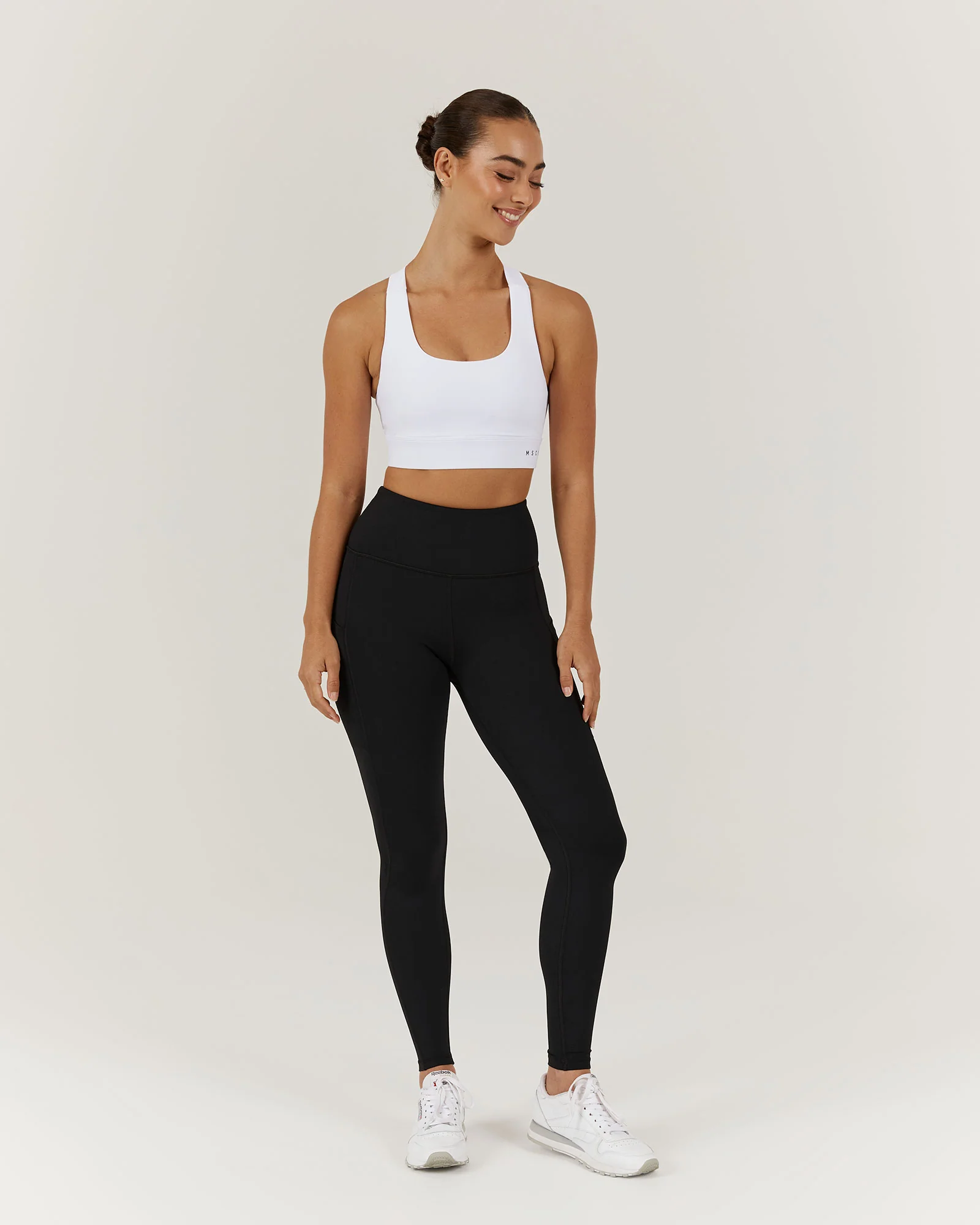 STRUCTURE III SPORTS BRA - WHITE - Image 4