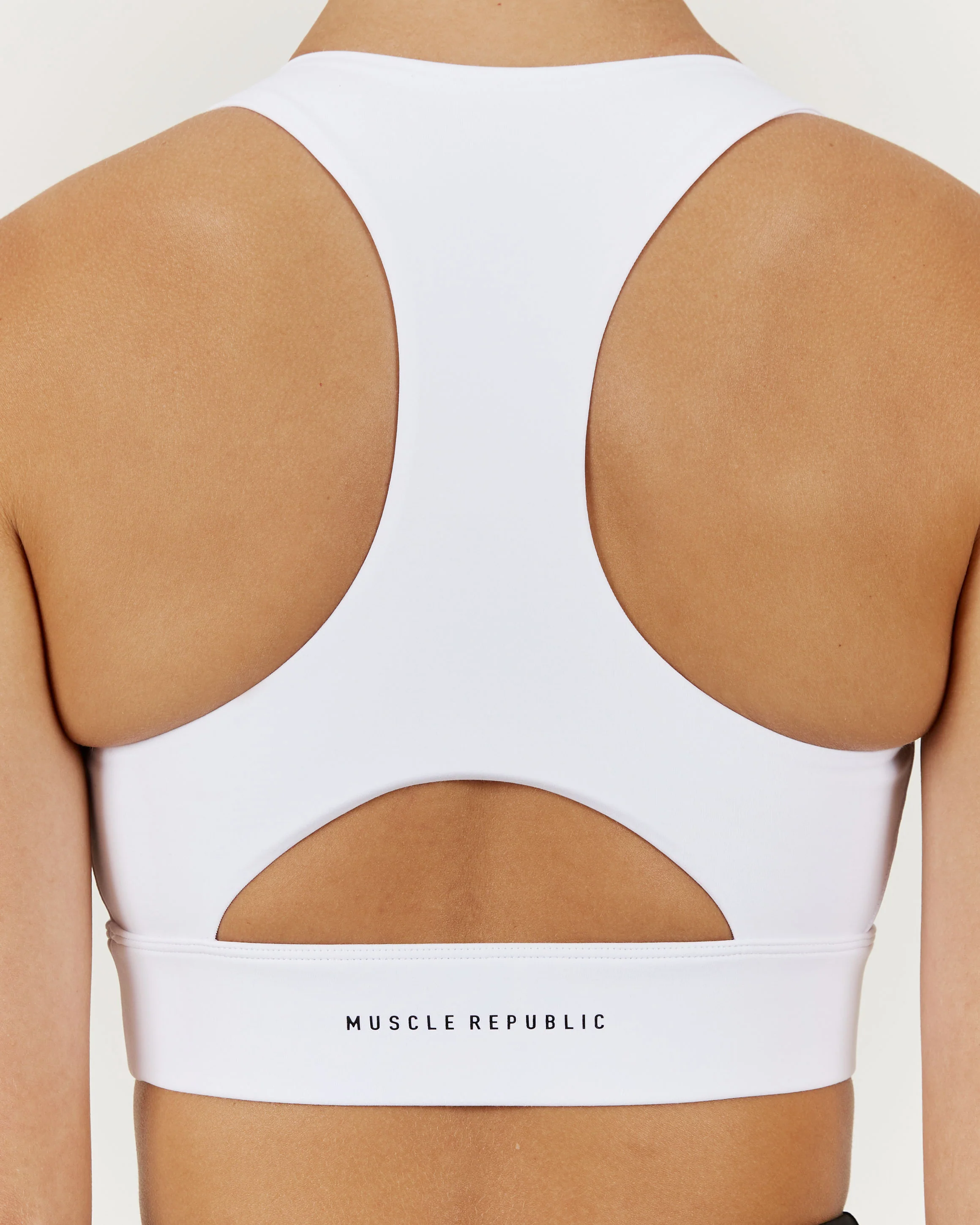 STRUCTURE III SPORTS BRA - WHITE - Image 5